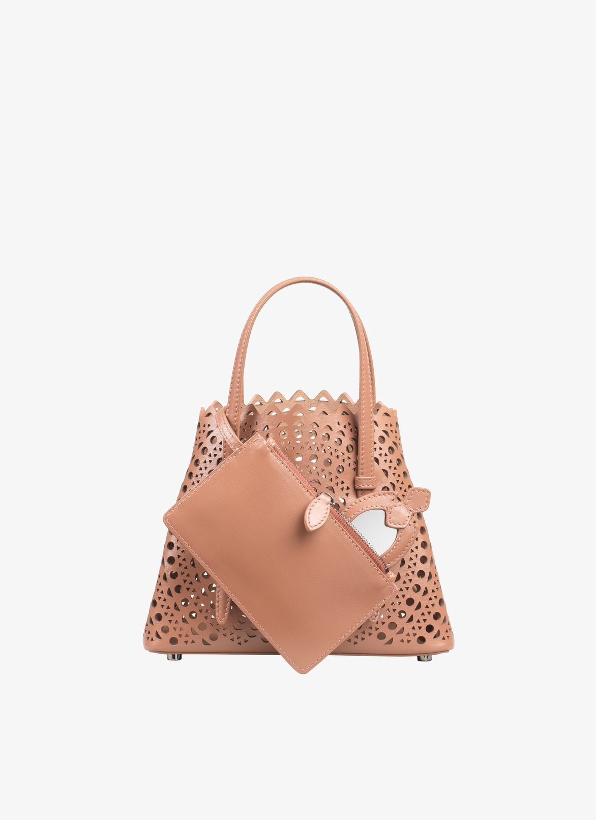 Mina 20 tote bag ALAÏA TOBACCO MINA 20 TOTE BAG